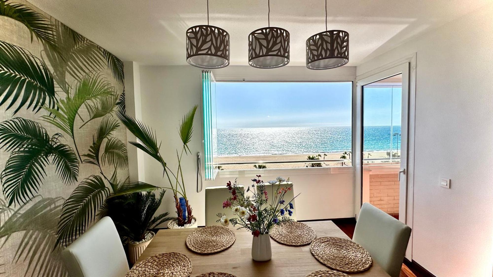 Vista Del Mar Residencial Apartment Roquetas de Mar Luaran gambar