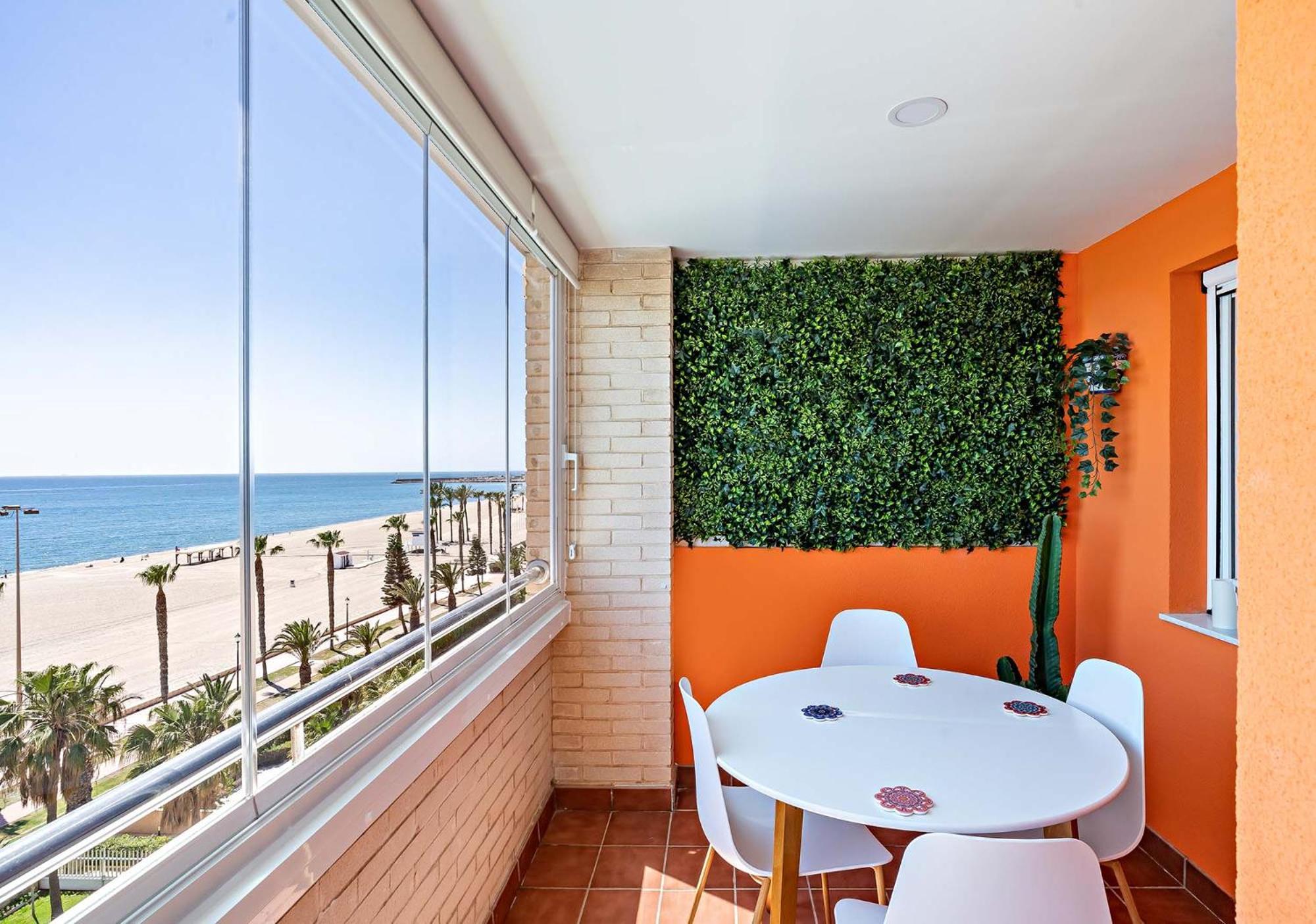 Vista Del Mar Residencial Apartment Roquetas de Mar Luaran gambar