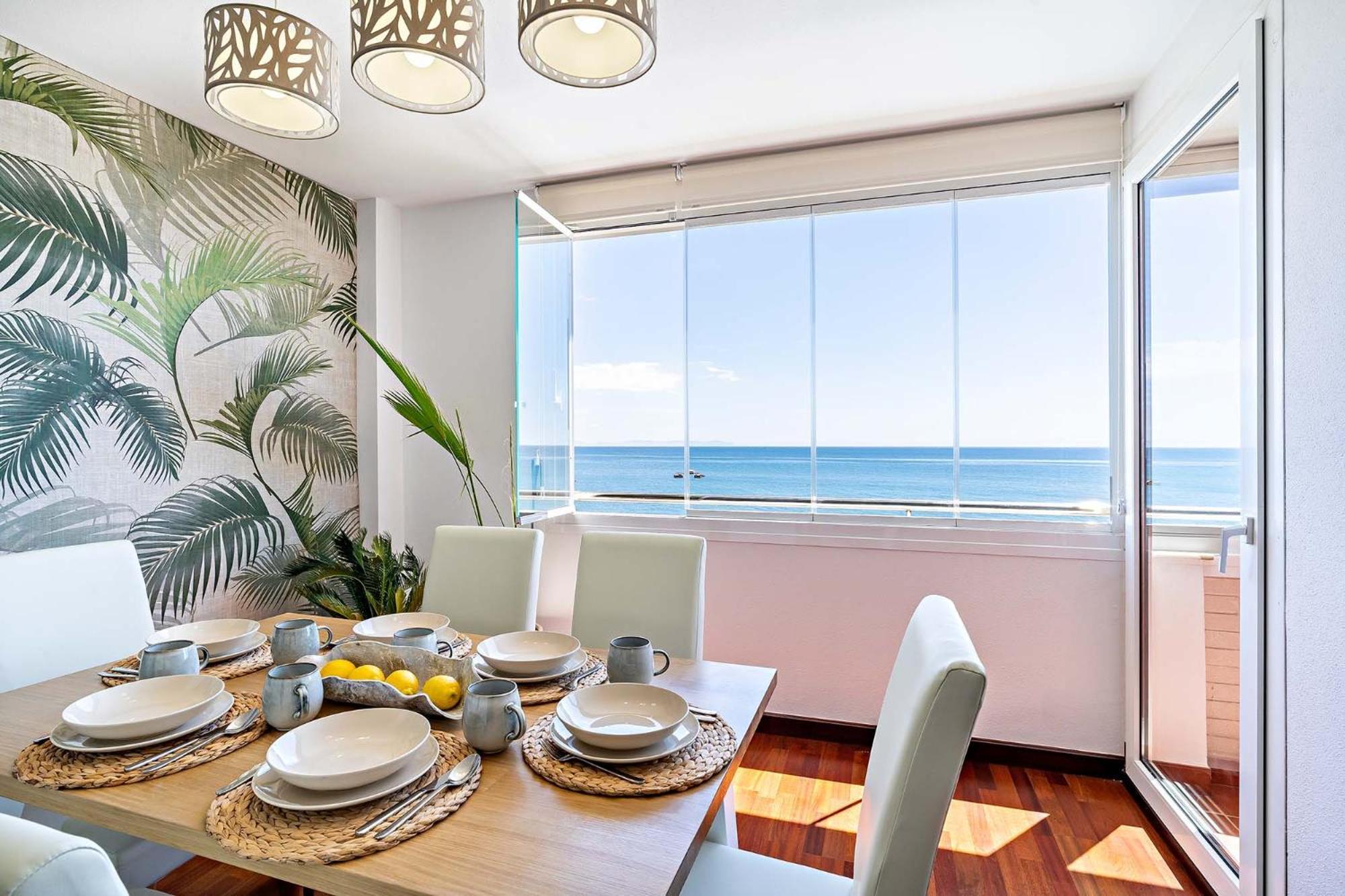 Vista Del Mar Residencial Apartment Roquetas de Mar Luaran gambar