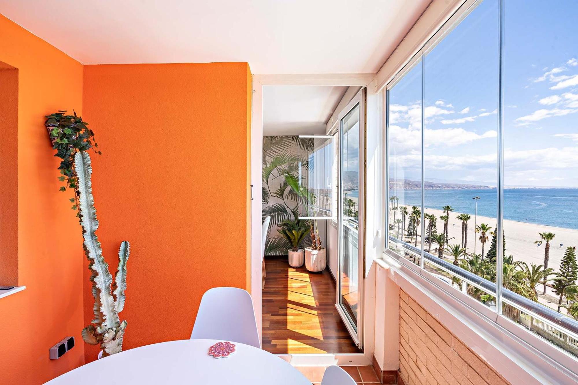 Vista Del Mar Residencial Apartment Roquetas de Mar Luaran gambar
